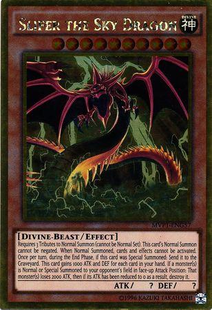 Slifer the Sky Dragon MVP1-ENG57 YuGiOh The Dark Side of Dimensions Movie Pack