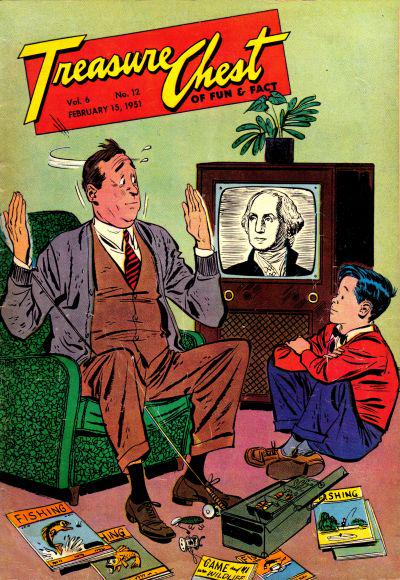 Treasure Chest of Fun and Fact #12 98 (1951) Comic Books Treasure Chest of Fun and Fact