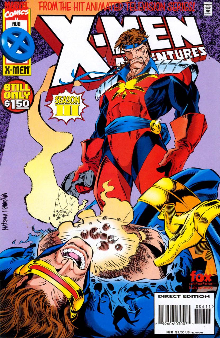 X-Men Adventures #6 (1995) Comic Books X-Men Adventures