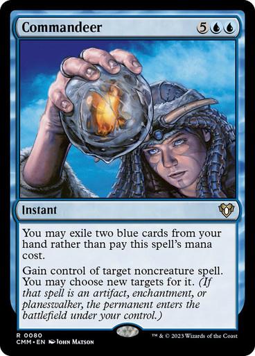 Commandeer #80 Magic Commander Masters