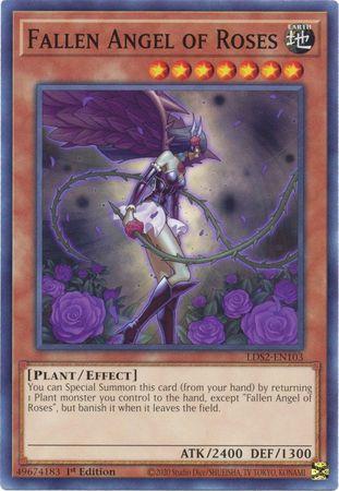 Fallen Angel of Roses LDS2-EN103 YuGiOh Legendary Duelists: Season 2