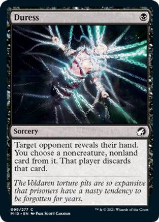 Duress #98 Magic Innistrad: Midnight Hunt