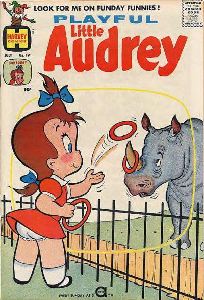 Playful Little Audrey #19 (1960) Comic Books Playful Little Audrey