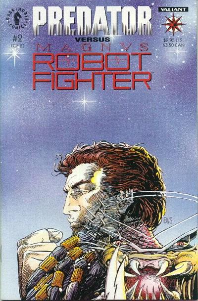 Predator vs. Magnus Robot Fighter #2 (1993) Comic Books Predator vs. Magnus Robot Fighter