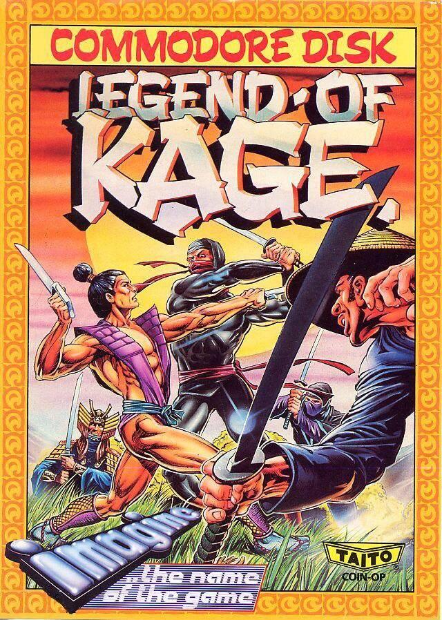 Legend of Kage Commodore 64