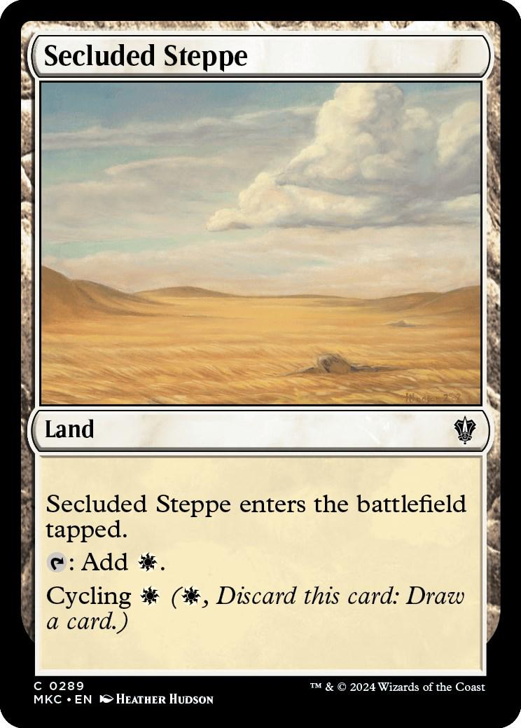 Secluded Steppe #289 Magic Murders at Karlov Manor Commander