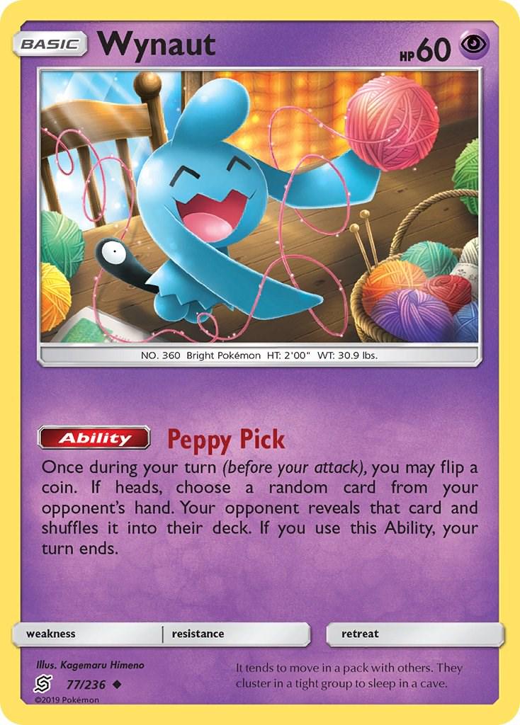 Wynaut #77 Pokemon Unified Minds