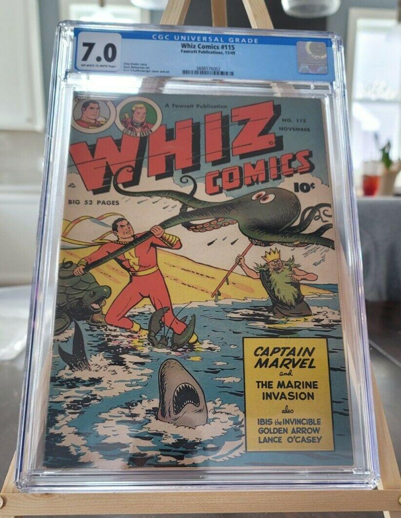 Whiz Comics #115 (1949) Comic Books Whiz Comics