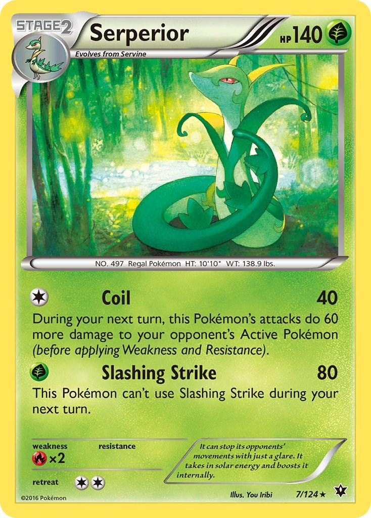 Serperior #7 Pokemon Fates Collide