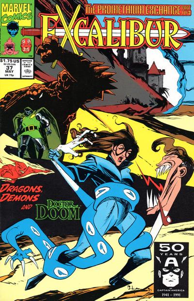 Excalibur #37 (1991) Comic Books Excalibur