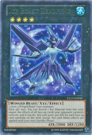 Ice Beast Zerofyne LTGY-EN049 YuGiOh Lord of the Tachyon Galaxy