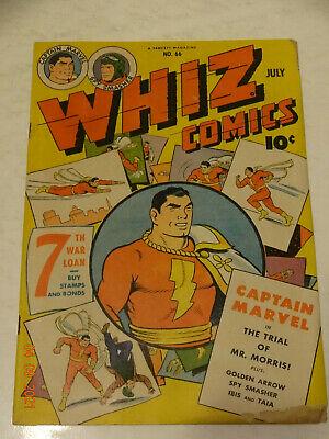 Whiz Comics #66 (1945) Comic Books Whiz Comics