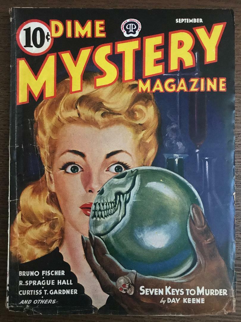 Dime Mystery Magazine #4 (1944) Comic Books Dime Mystery Magazine