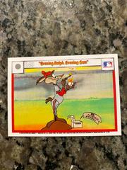 Back | Evening Ralph, Evening Sam Baseball Cards 1990 Upper Deck Comic Ball
