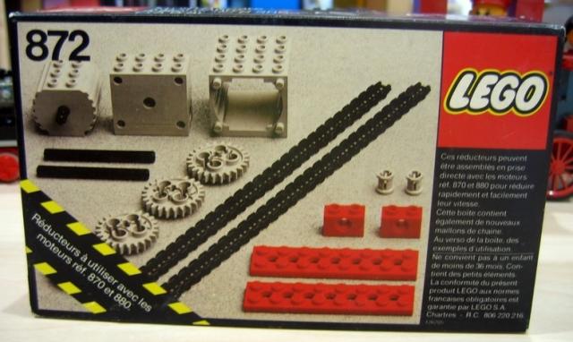 Two Gear Blocks #872 LEGO Technic