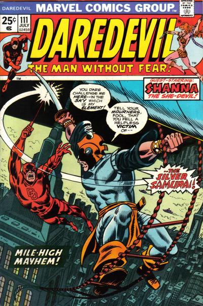 Daredevil #111 (1974) Comic Books Daredevil