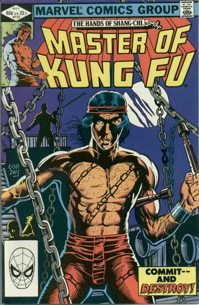Master of Kung Fu #112 (1982) Comic Books Master of Kung Fu