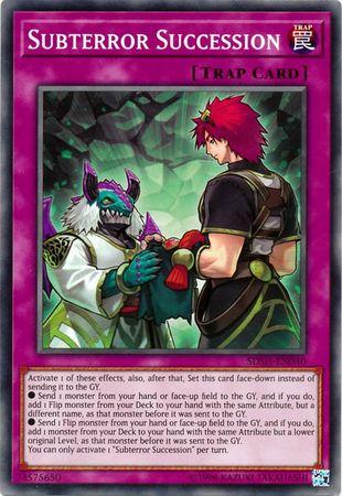 Subterror Succession SDSH-EN040 YuGiOh Structure Deck: Shaddoll Showdown