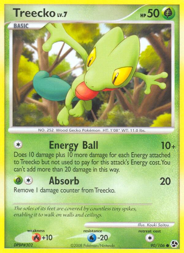 Treecko #90 Pokemon Great Encounters