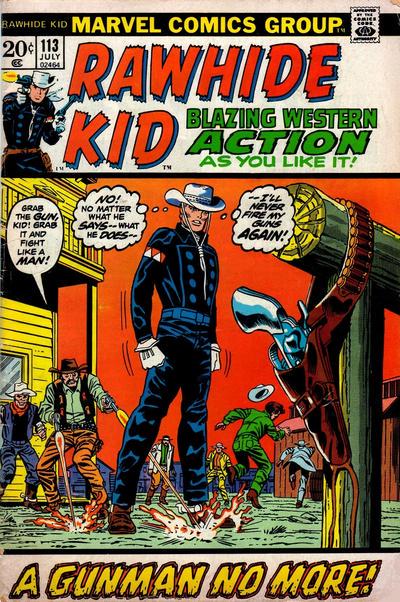 Rawhide Kid #113 (1973) Comic Books Rawhide Kid