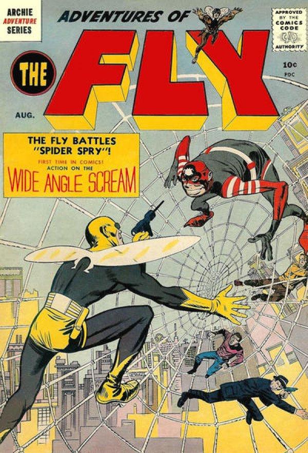 Adventures of the Fly #1 (1959) Comic Books Adventures of the Fly