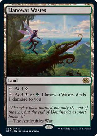 Llanowar Wastes #264 Magic Brother's War