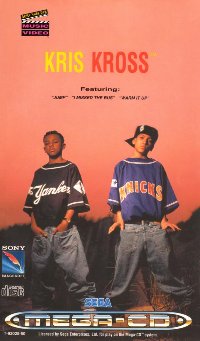 Kris Kross PAL Sega Mega CD