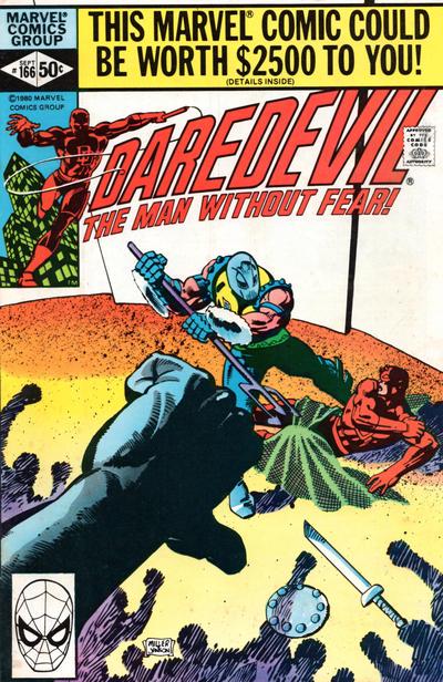Daredevil #166 (1980) Comic Books Daredevil