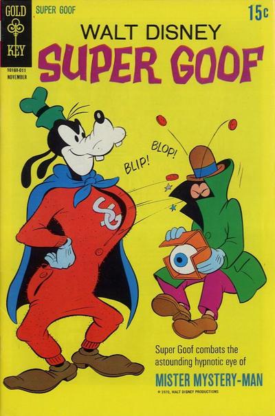 Walt Disney Super Goof #15 (1970) Comic Books Walt Disney Super Goof