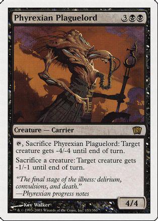 Phyrexian Plaguelord Magic 8th Edition
