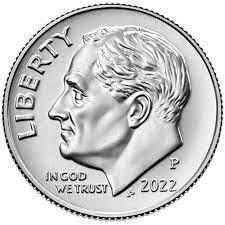 2022 P Coins Roosevelt Dime
