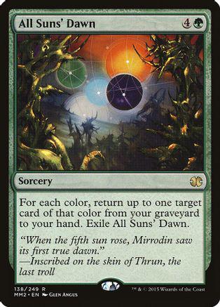 All Suns' Dawn Magic Modern Masters 2015