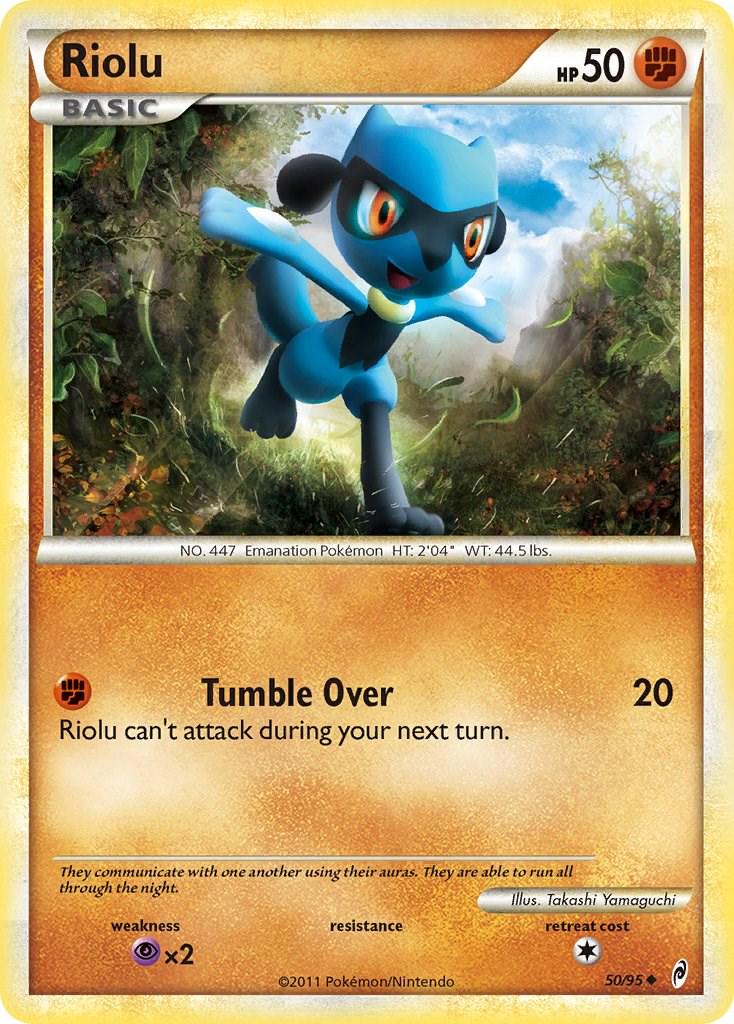 Riolu #50 Pokemon Call of Legends