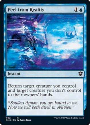 Peel from Reality Magic Commander Legends