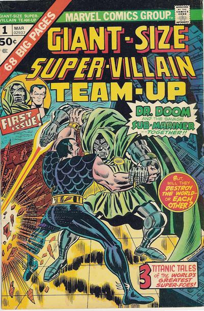 Giant-Size Super-Villain Team-Up #1 (1975) Comic Books Giant-Size Super-Villain Team-Up