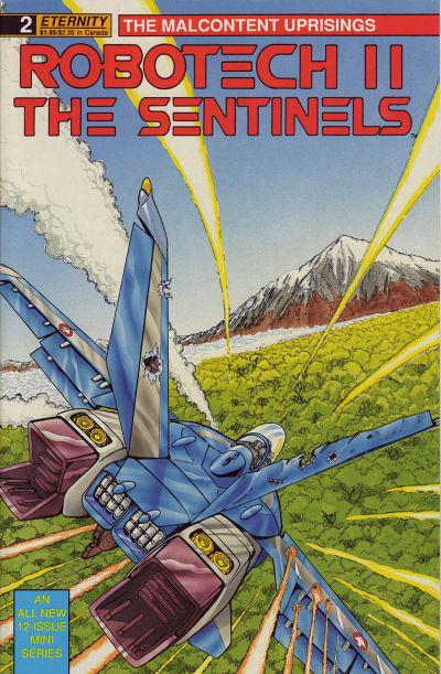 Robotech II: The Sentinels The Malcontent Uprisings #2 (1989) Comic Books Robotech II: The Sentinels The Malcontent Uprisings