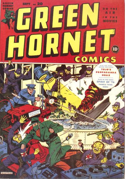 Green Hornet Comics #20 (1944) Comic Books Green Hornet Comics