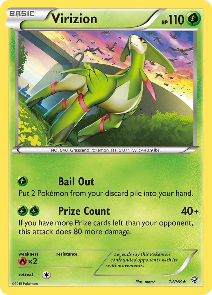 Virizion #12 Pokemon Ancient Origins