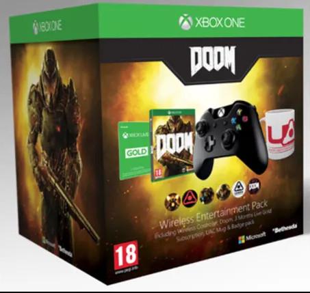 Doom Wireless Entertainment Pack PAL Xbox One