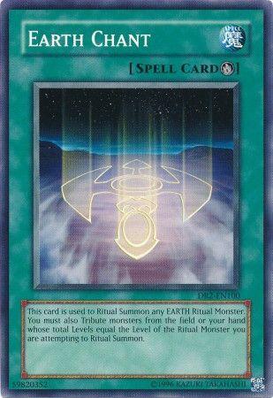 Earth Chant DR2-EN100 YuGiOh Dark Revelation Volume 2