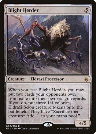 Blight Herder Magic Battle for Zendikar