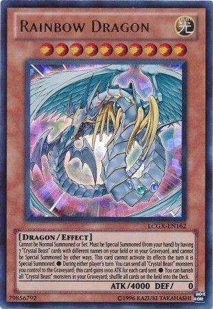 Rainbow Dragon LCGX-EN162 YuGiOh Legendary Collection 2: The Duel Academy Years Mega Pack