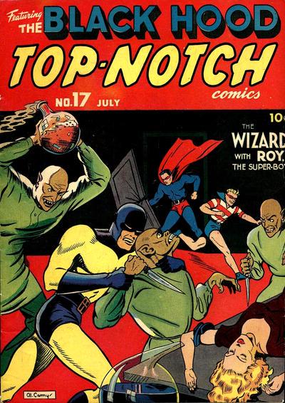 Top Notch Comics #17 (1941) Comic Books Top Notch Comics