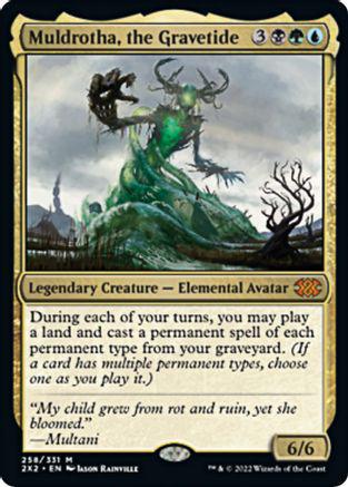 Muldrotha, the Gravetide #258 Magic Double Masters 2022