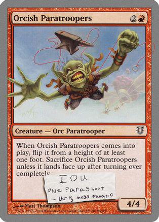 Orcish Paratroopers Magic Unhinged