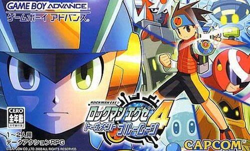 Rockman EXE 4 Tournament Blue Moon JP GameBoy Advance