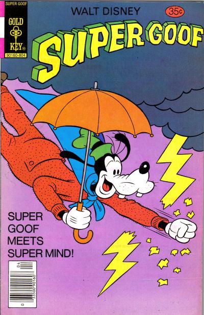 Walt Disney Super Goof #46 (1978) Comic Books Walt Disney Super Goof
