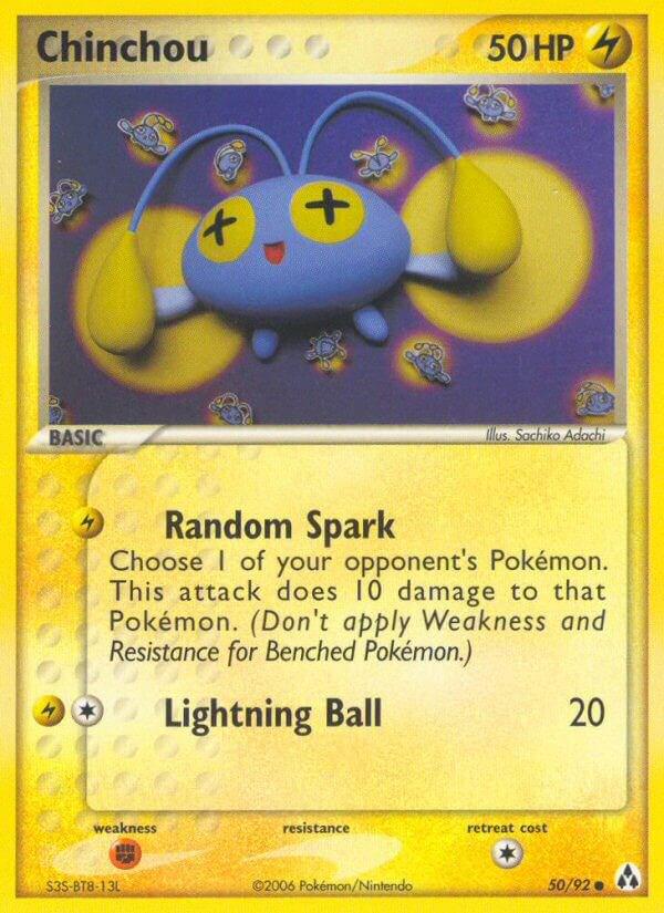 Chinchou #50 Pokemon Legend Maker