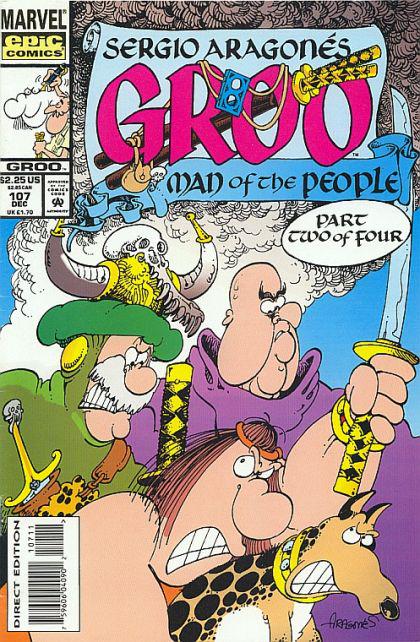 Groo the Wanderer #107 (1993) Comic Books Groo the Wanderer