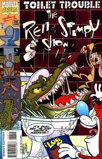 Ren & Stimpy Show #38 (1996) Cover Art